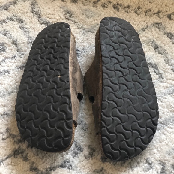 Birkenstock Sandals Brown Oiled Tobacco Finish - Picture 5 of 7